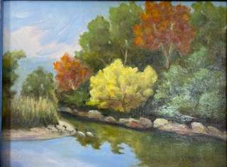 Autumn Crossing by Monte Perry 