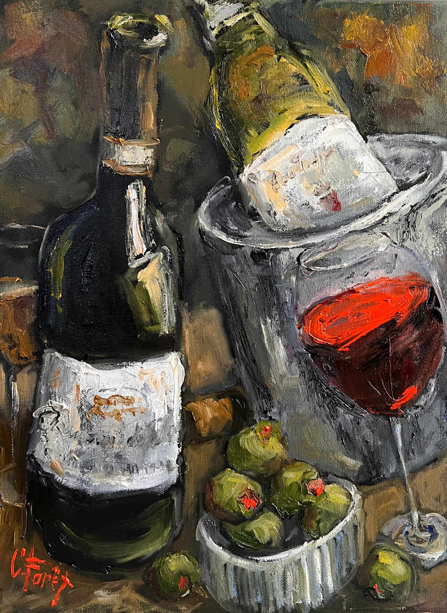 Dinner Party by Monte Perry 