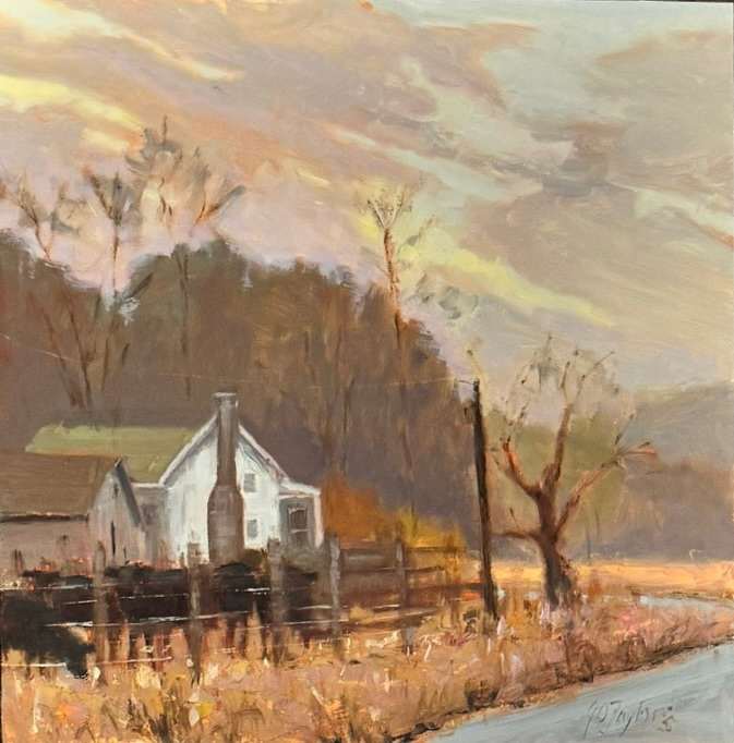 Sunset at Delrose by Monte Perry 