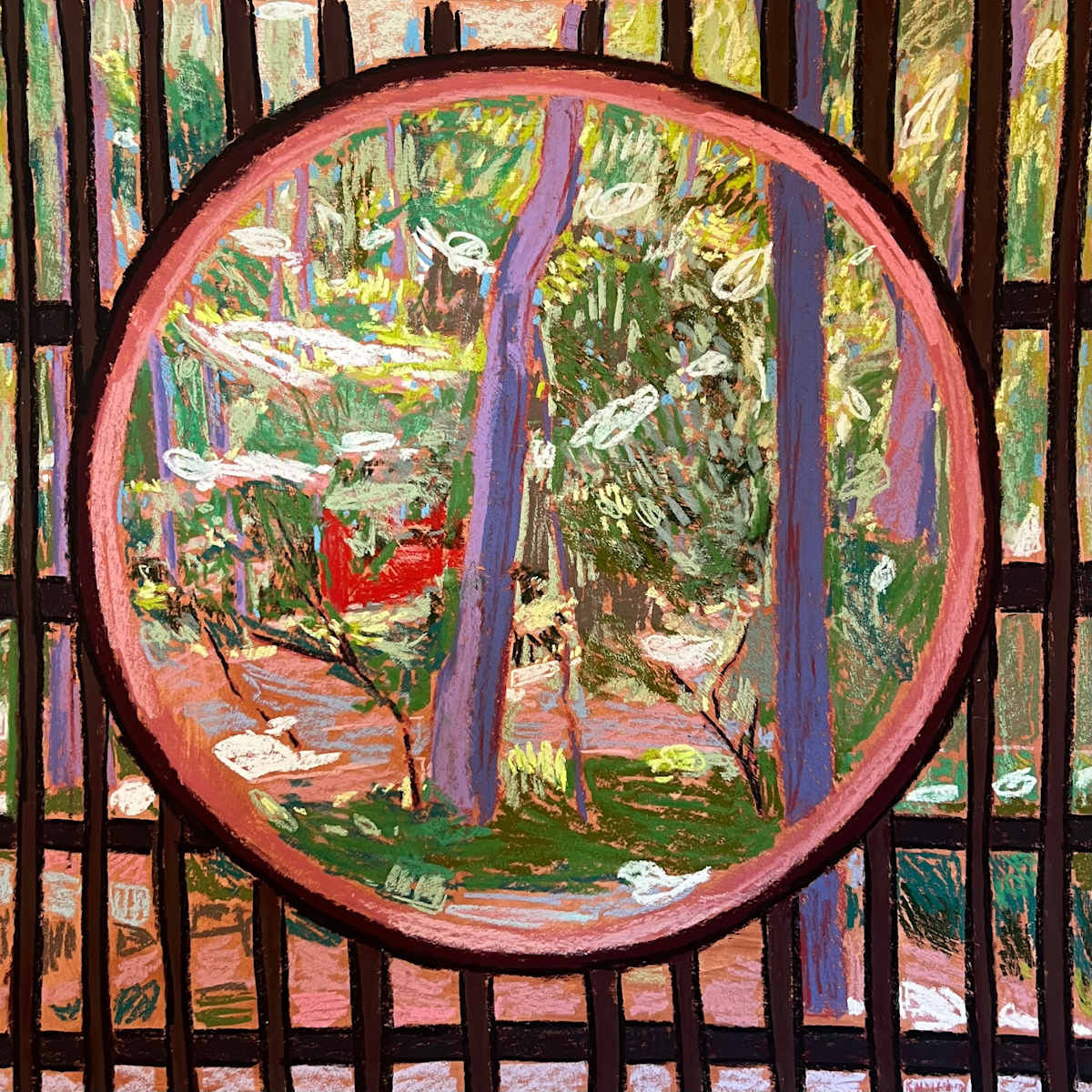 Through the Tea House Window, Monte Sano by Monte Perry 