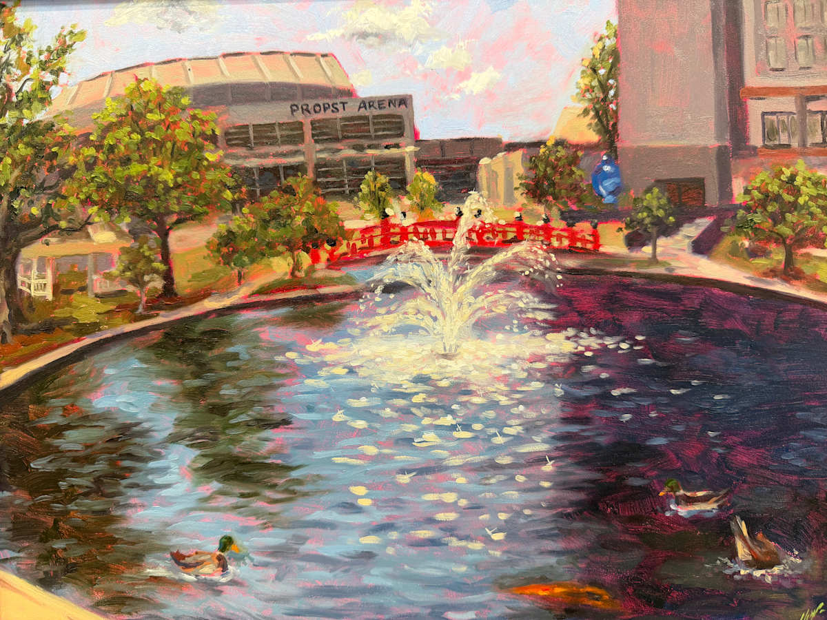Dazzling Big Spring Park by Flourish Fine Art Gallery & Studio, Image 1.