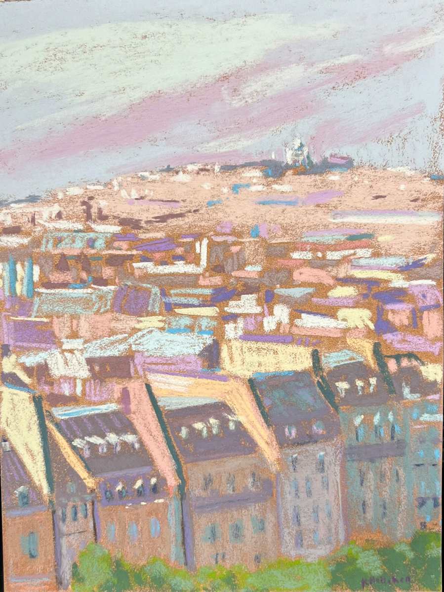 View of Montmartre by Monte Perry 