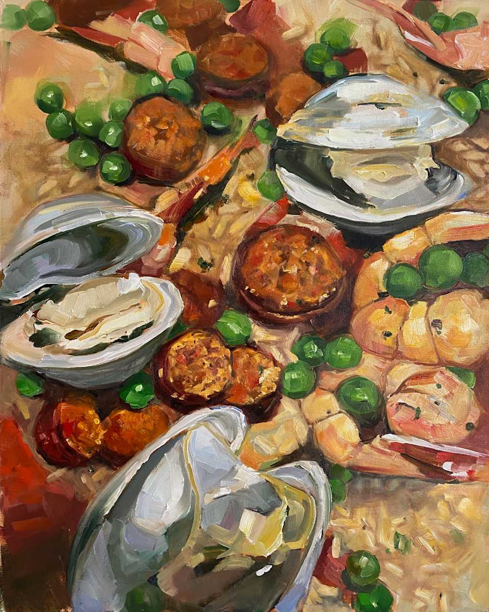 Paella Party by Monte Perry 