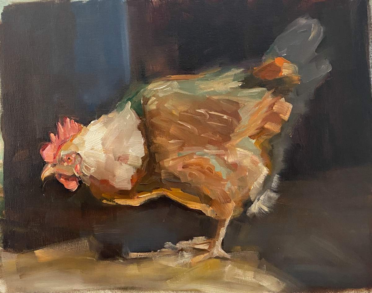 TJ's Chicken in a Barn by Monte Perry 