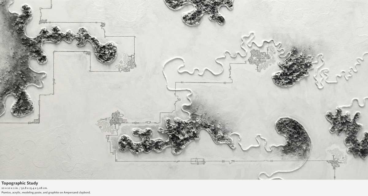 Topographic Study by Marissa Mason  Image: Topographic Study