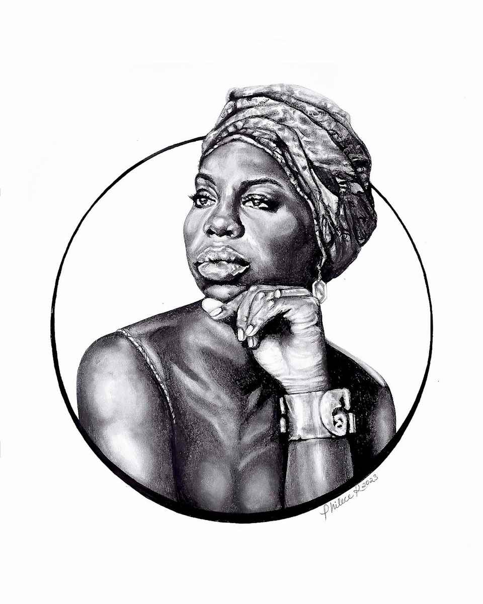 Nina Simone by Philece R, Image 1.