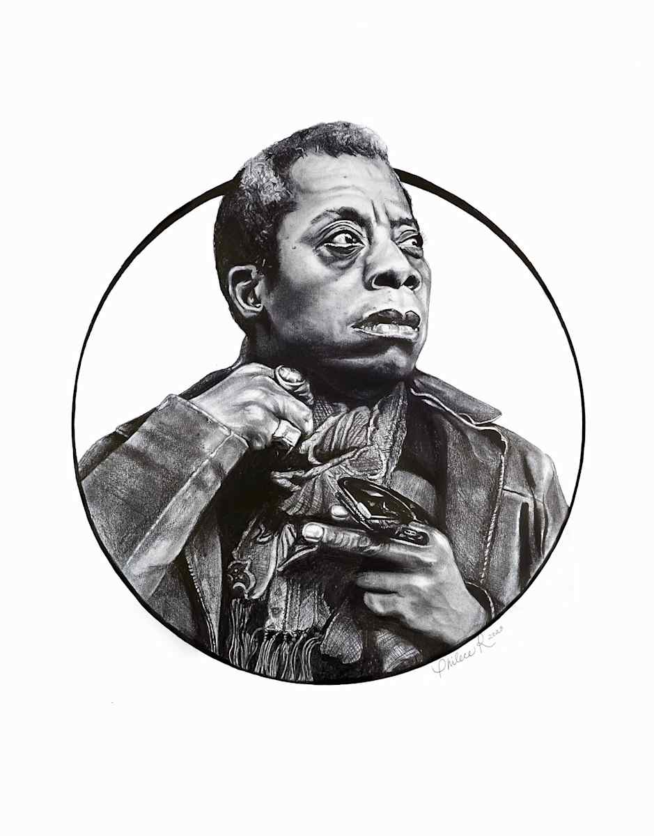 James Baldwin by Philece R 