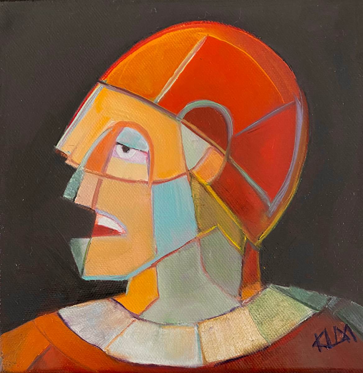 The Cyclist by Karin Moustakas 