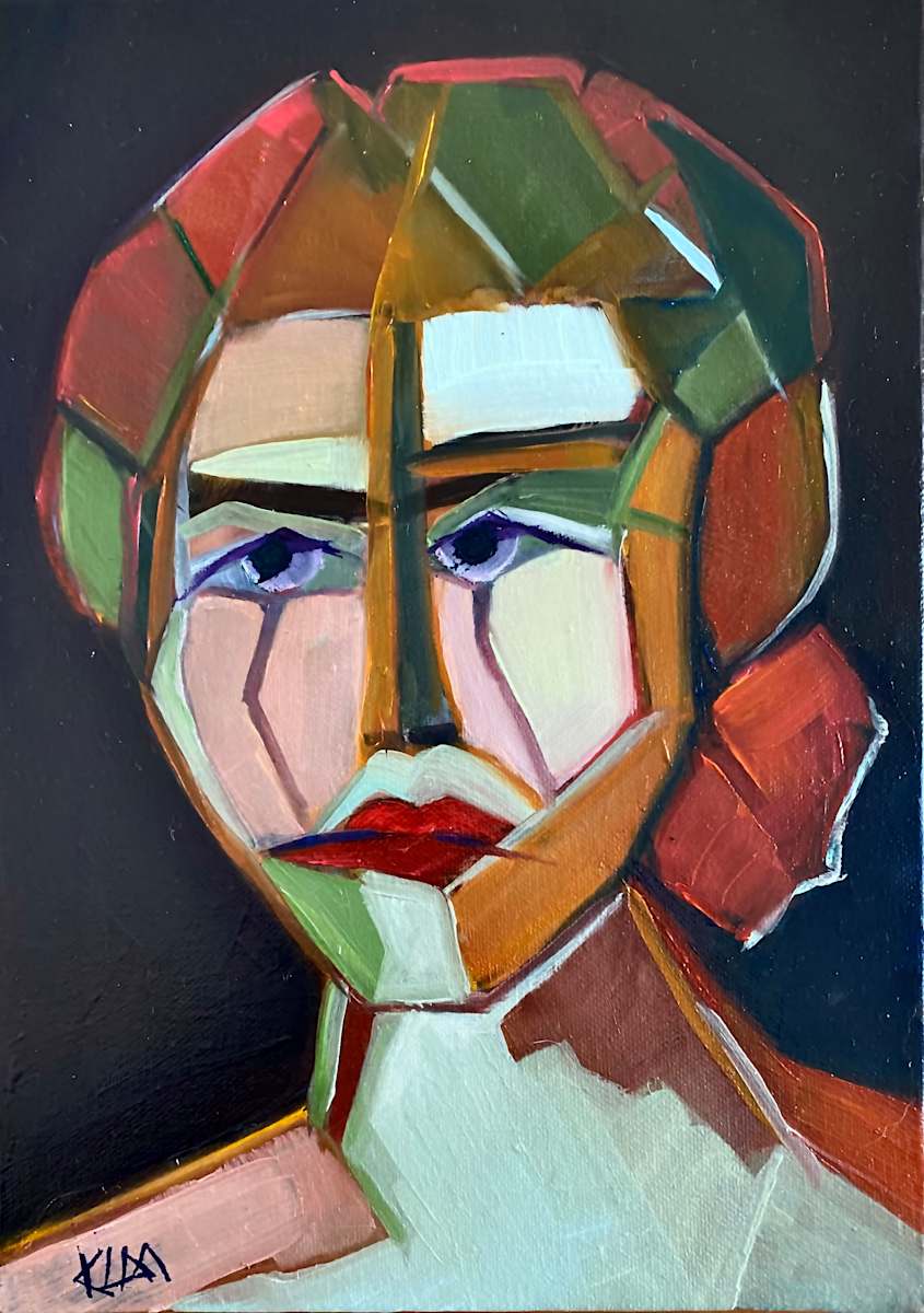 Defiant Stare by Karin Moustakas 