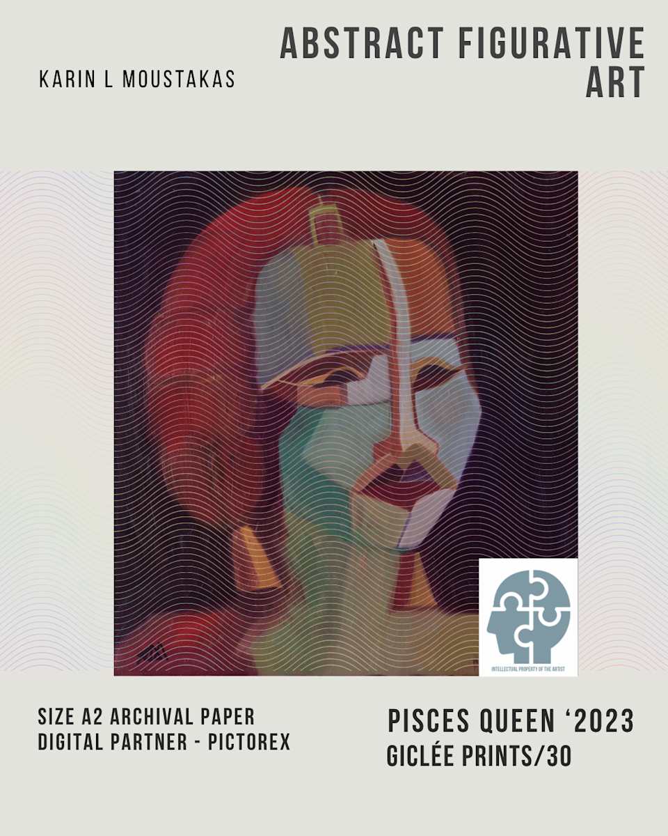 Pisces Queen by Karin Moustakas, Image 1.