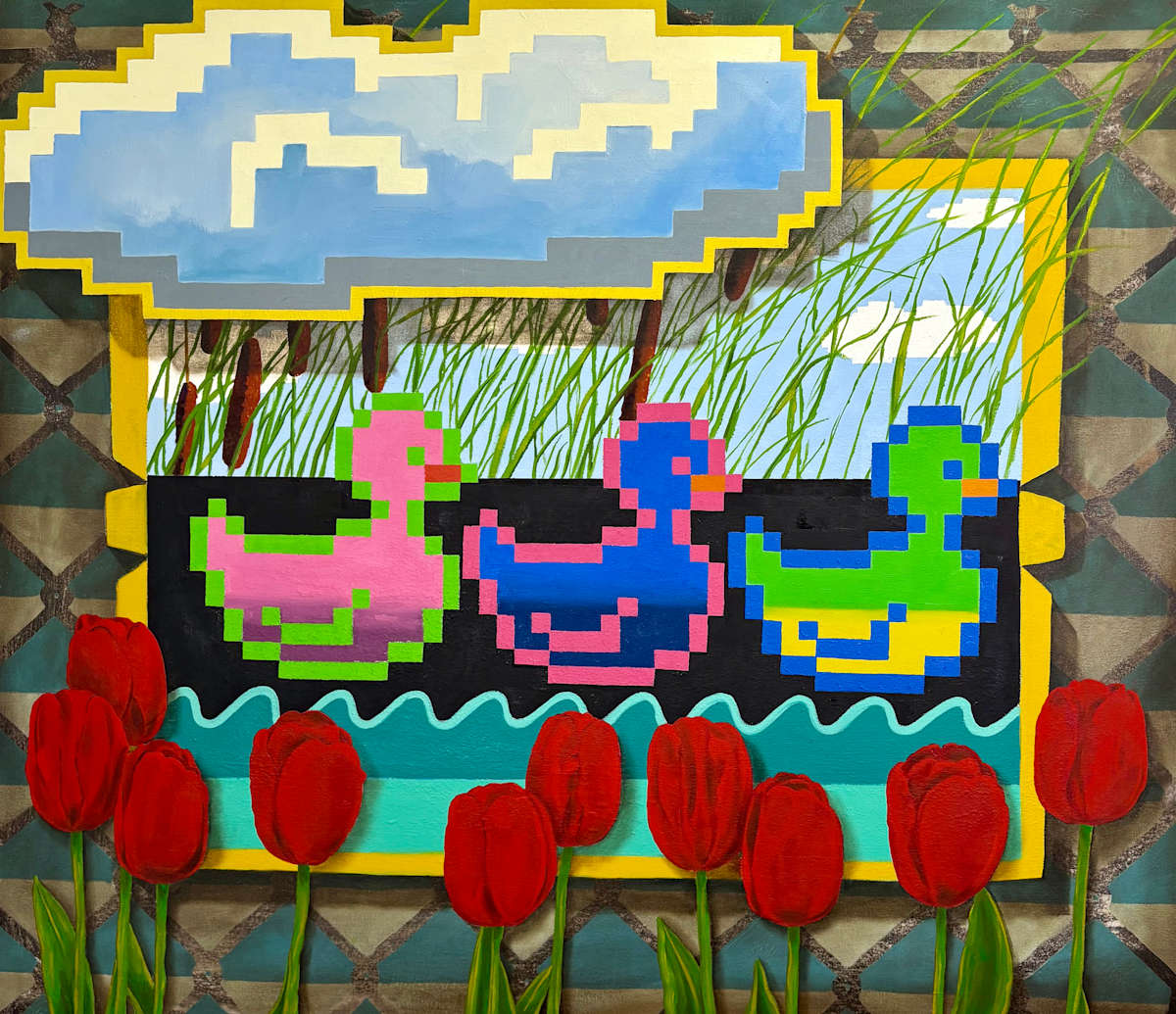 Ducks in a Row by Miles Kinney, Image 1.