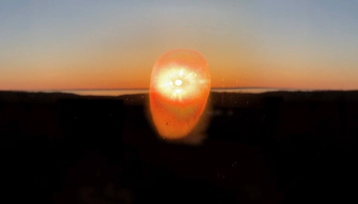 Breath on Sunrise (The  Distance Between the Sun and the Earth) by Cynthia Greig, Image 1.
