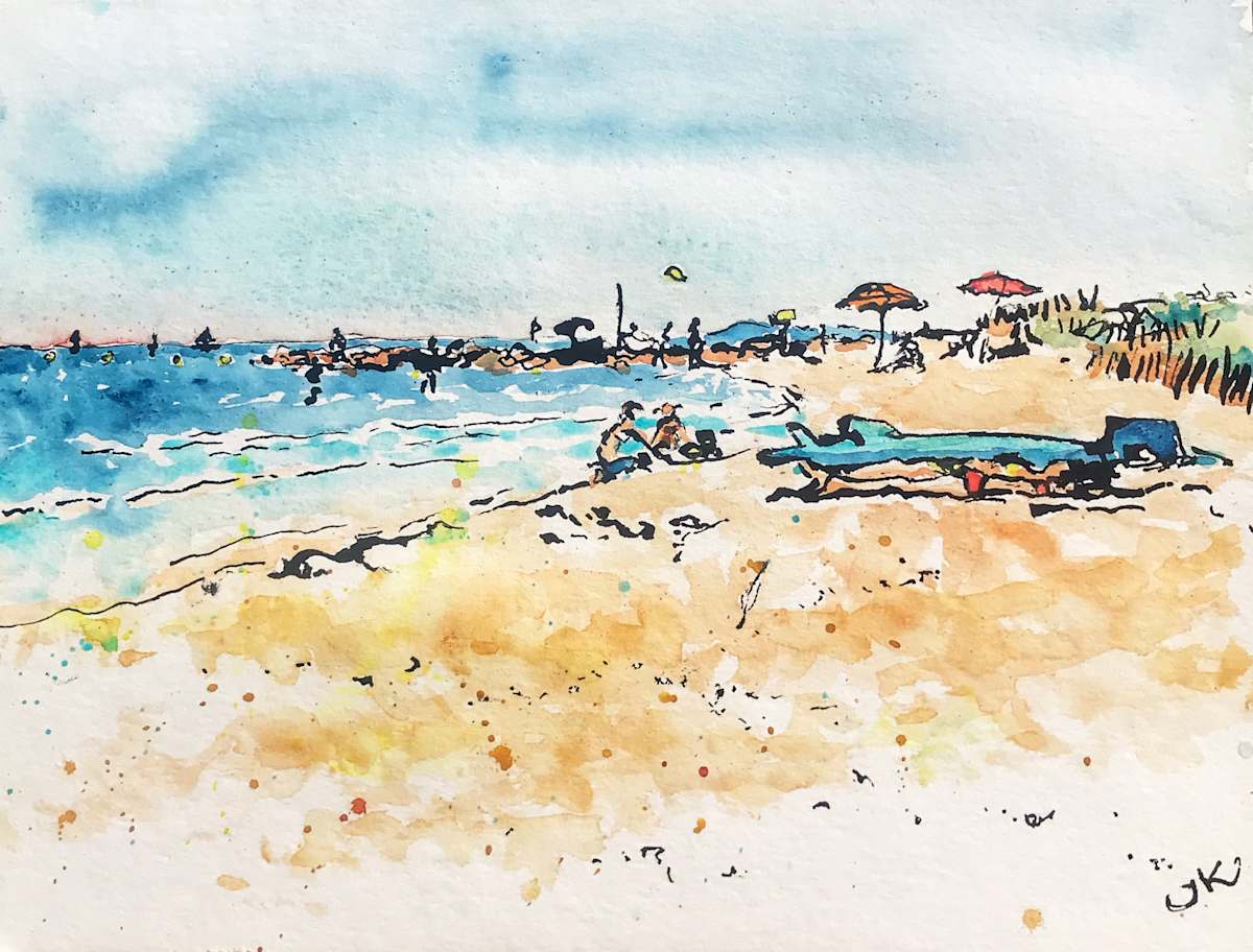 Strand by Julia Kaulbach 