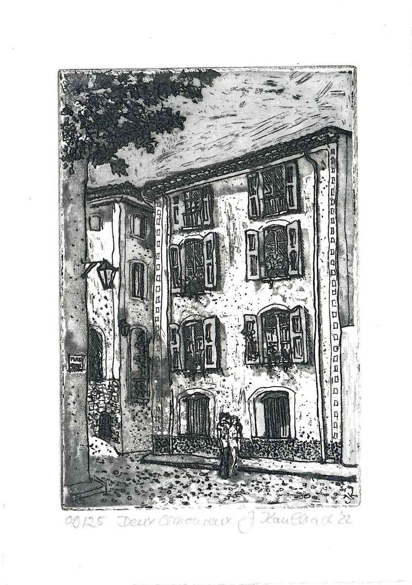Deux Amoureux à Sauve 9/25 by Julia Kaulbach, Image 1.