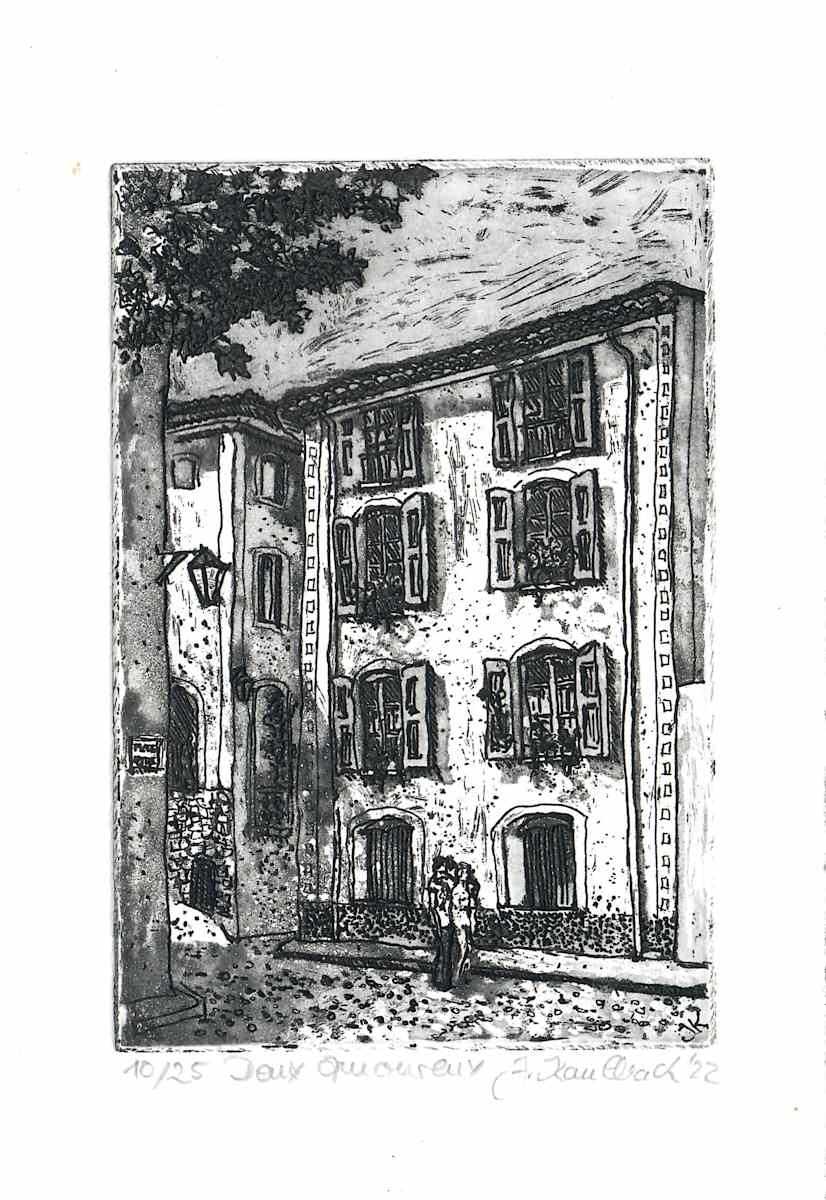Deux Amoureux à Sauve 10/25 by Julia Kaulbach, Image 1.
