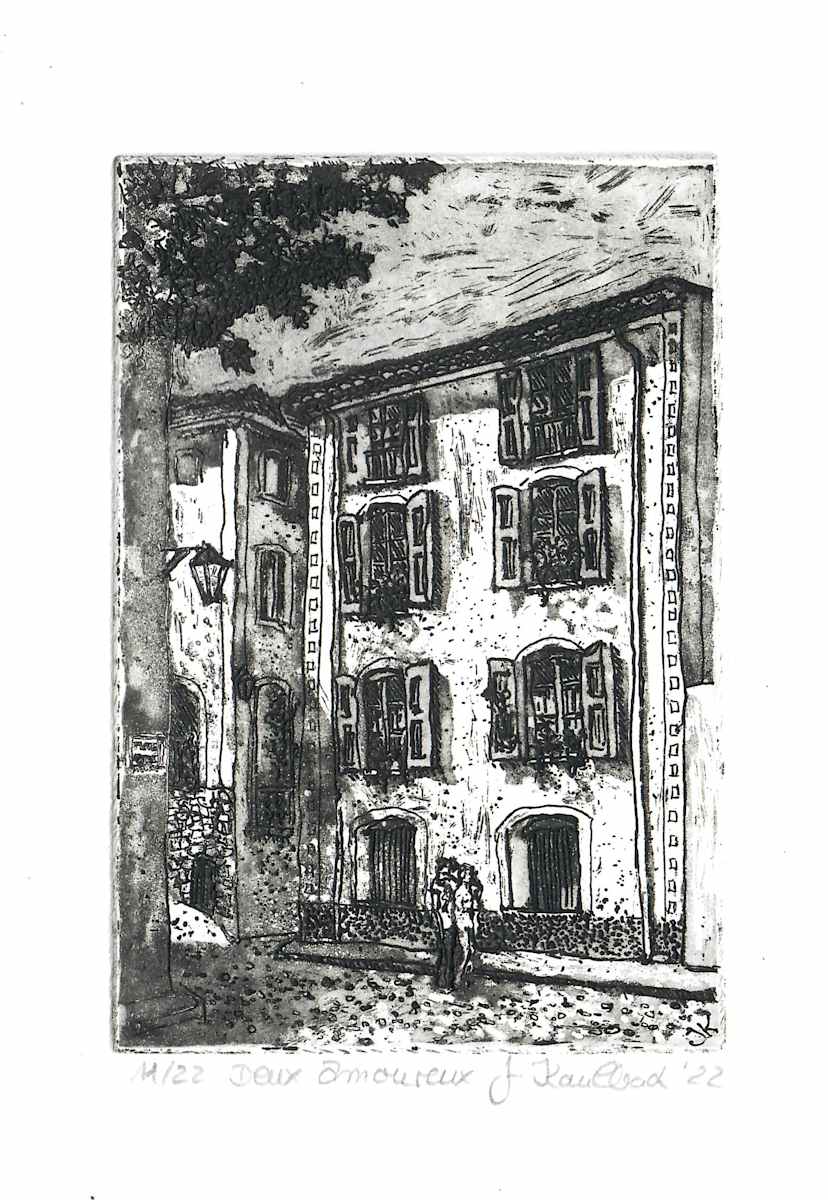 Deux Amoureux à Sauve 11/25 by Julia Kaulbach, Image 1.