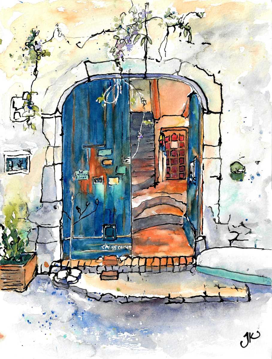 Moulin Bleu by Julia Kaulbach 