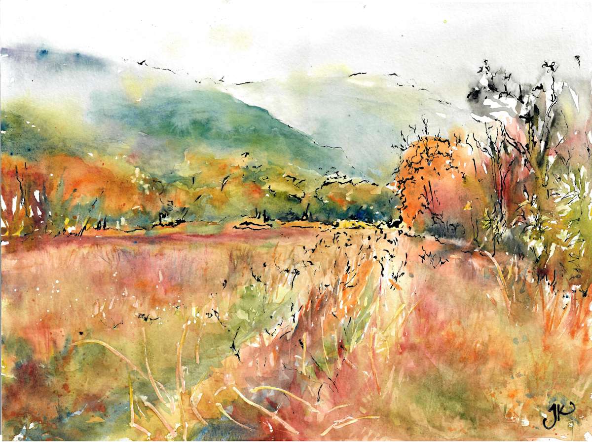 Fonsanges Wiese by Julia Kaulbach 