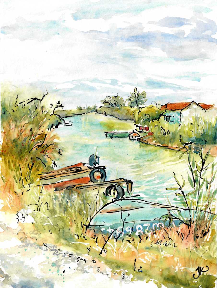 Etangs de Logrian by Julia Kaulbach 
