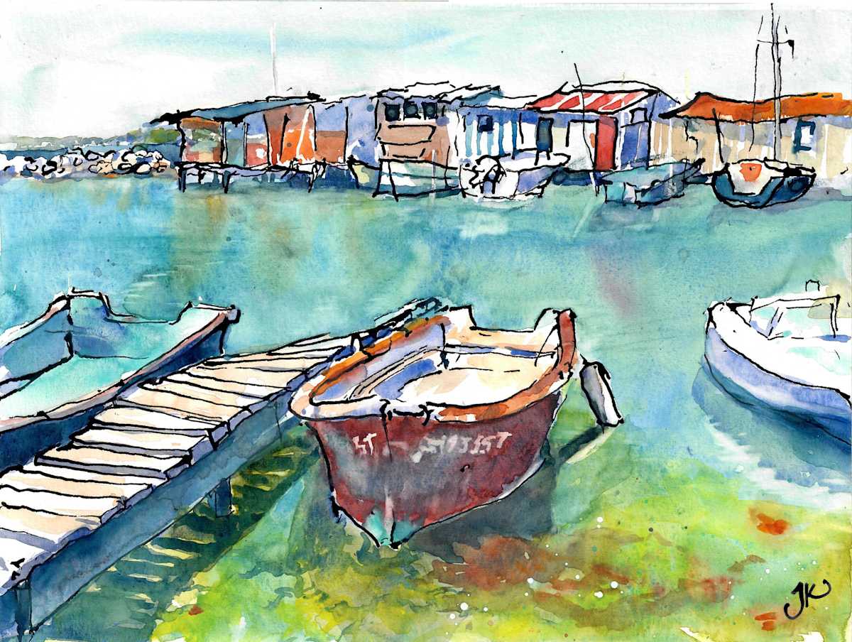Sete Pointe courte Bateaux by Julia Kaulbach, Image 1.
