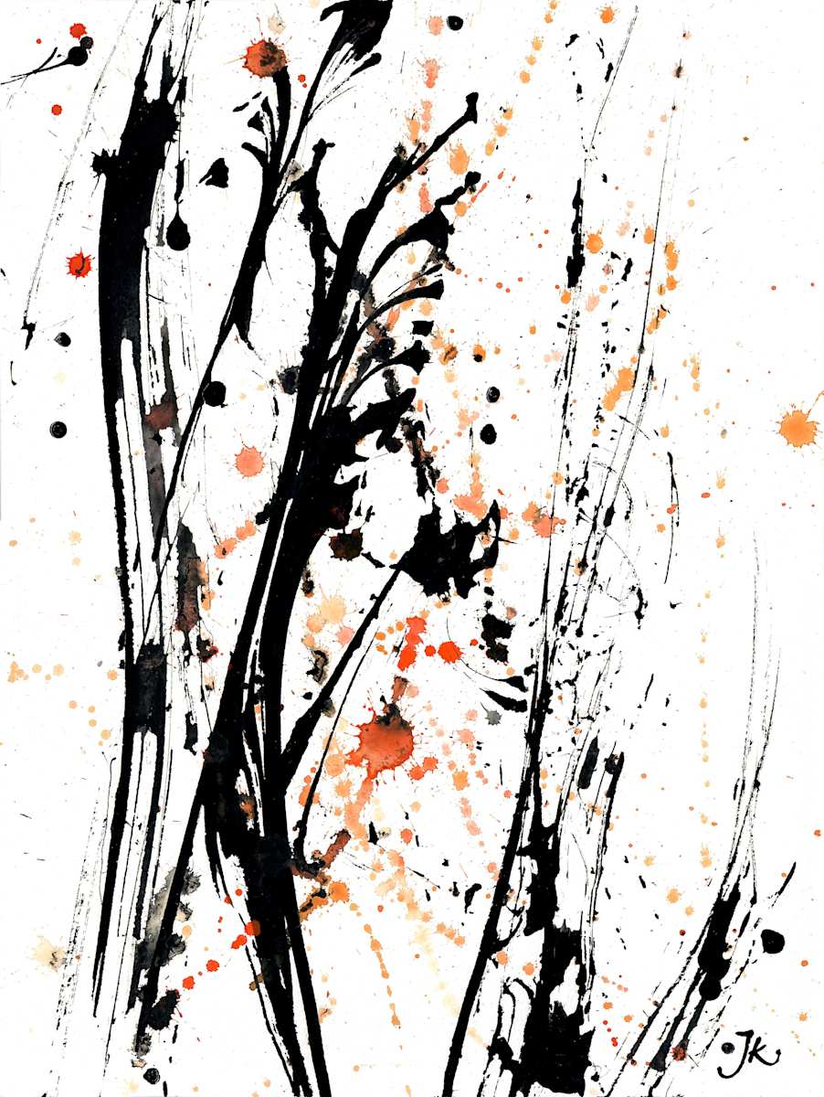 Abstract 03 - Wild Medow by Julia Kaulbach 
