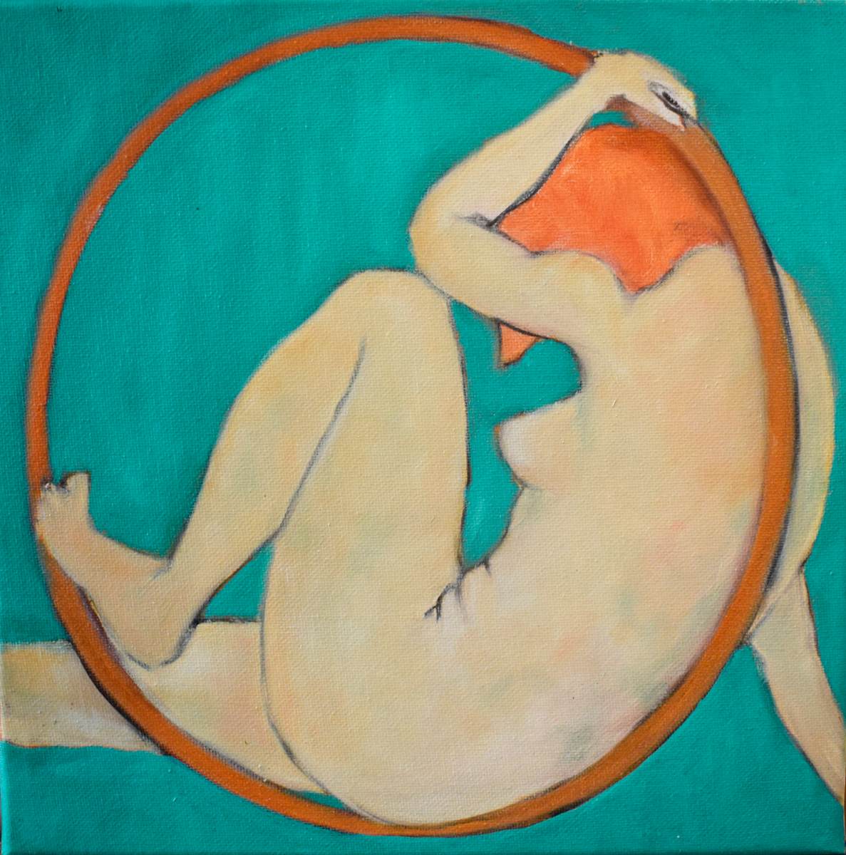 Adelita mit Reiffen 02 by Julia Kaulbach, Image 1.