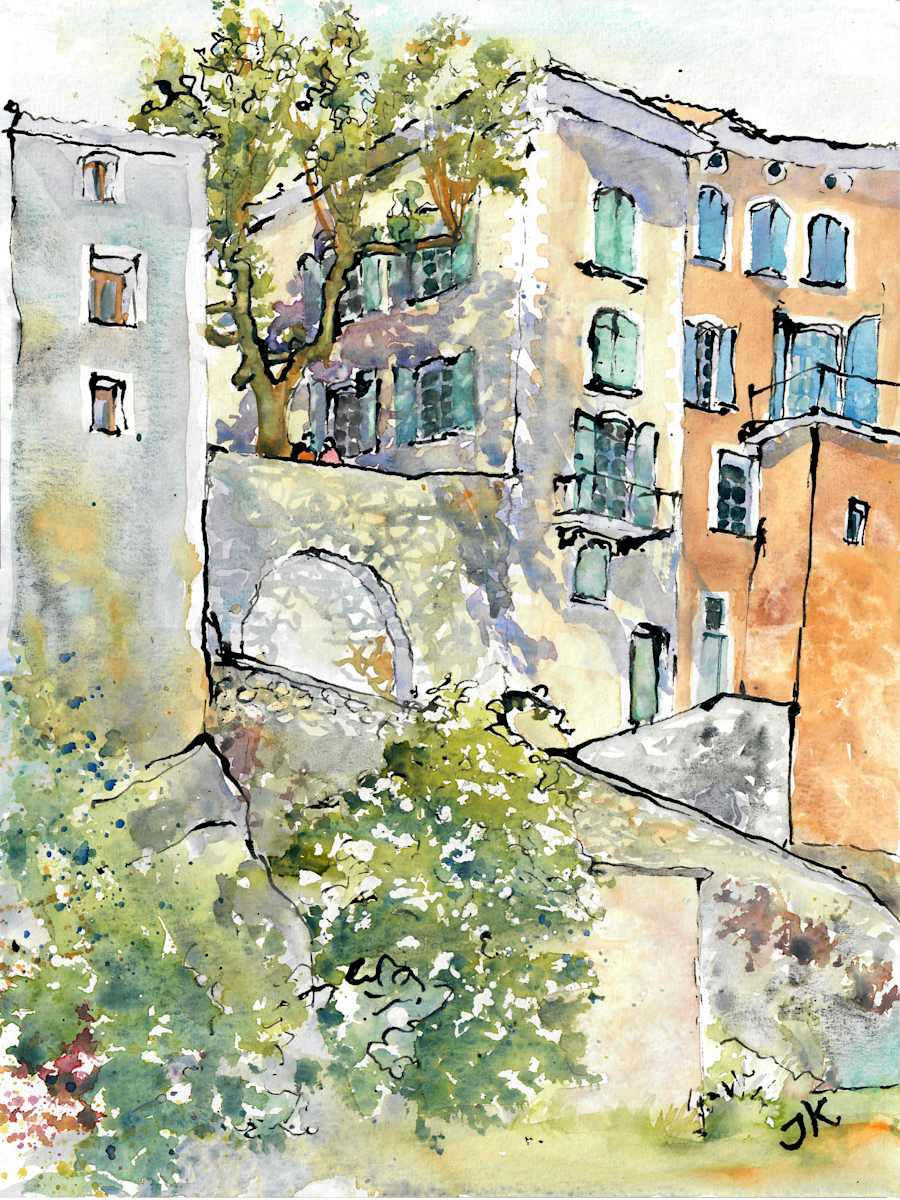 La front de Sauve en printemps by Julia Kaulbach, Image 1.