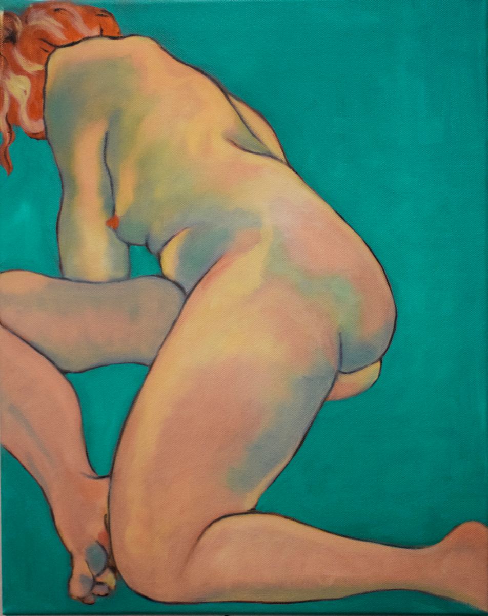 Model Oil_Nina by Julia Kaulbach, Image 1.