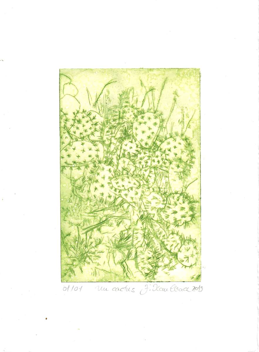 Un Cactus #6 by Julia Kaulbach, Image 1.
