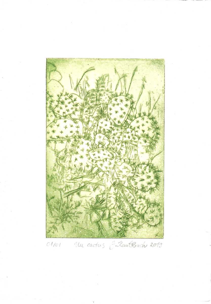 Un Cactus #7 by Julia Kaulbach, Image 1.