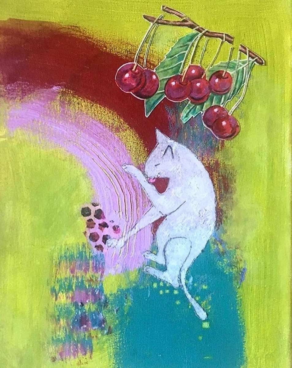 Cats III by nancy gordon 