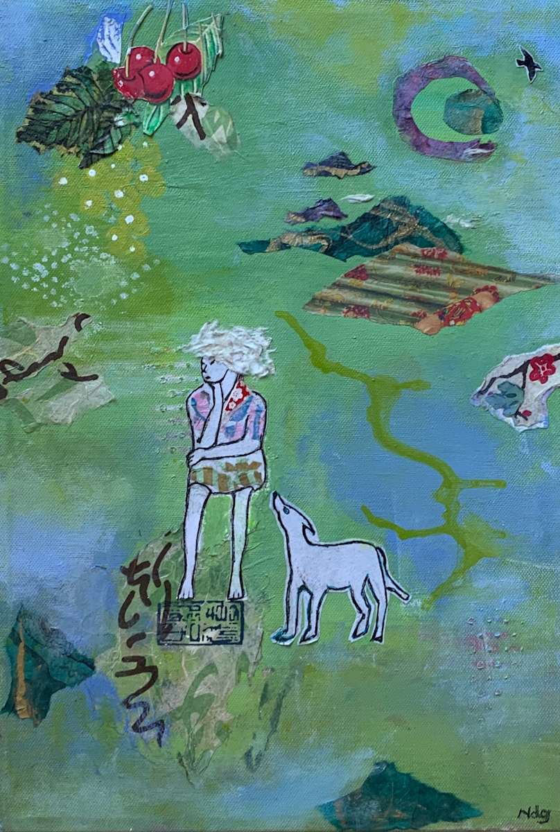 Dogs XI by nancy gordon 