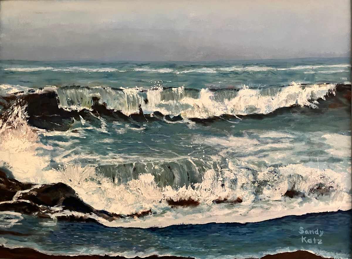 Stormy Seas by Sandy Katz 