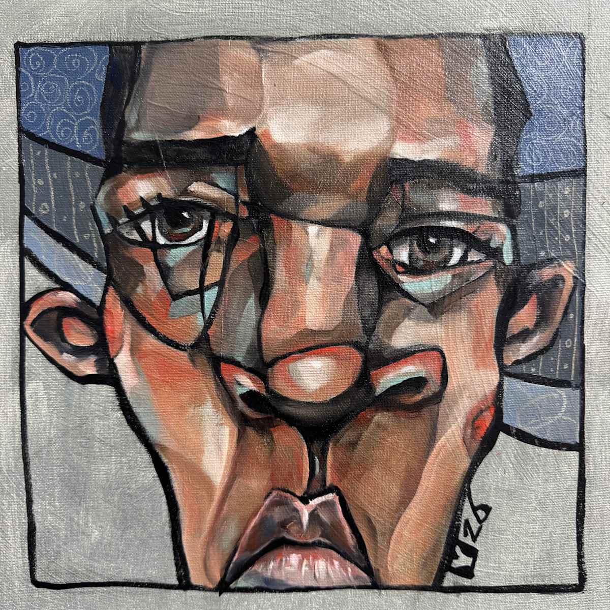 Pressed in Blue by Young Kim, Image 2.