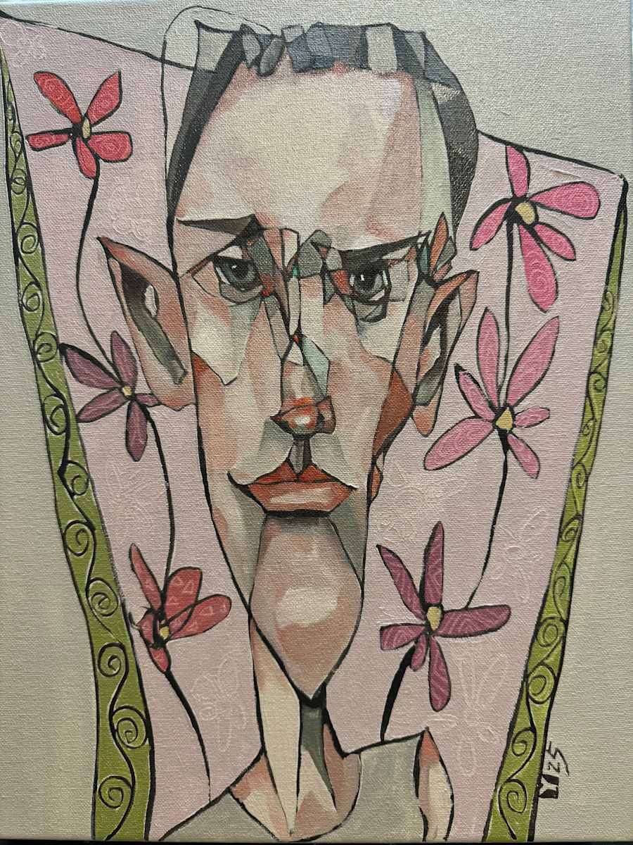 Thinking about flower by Young Kim 