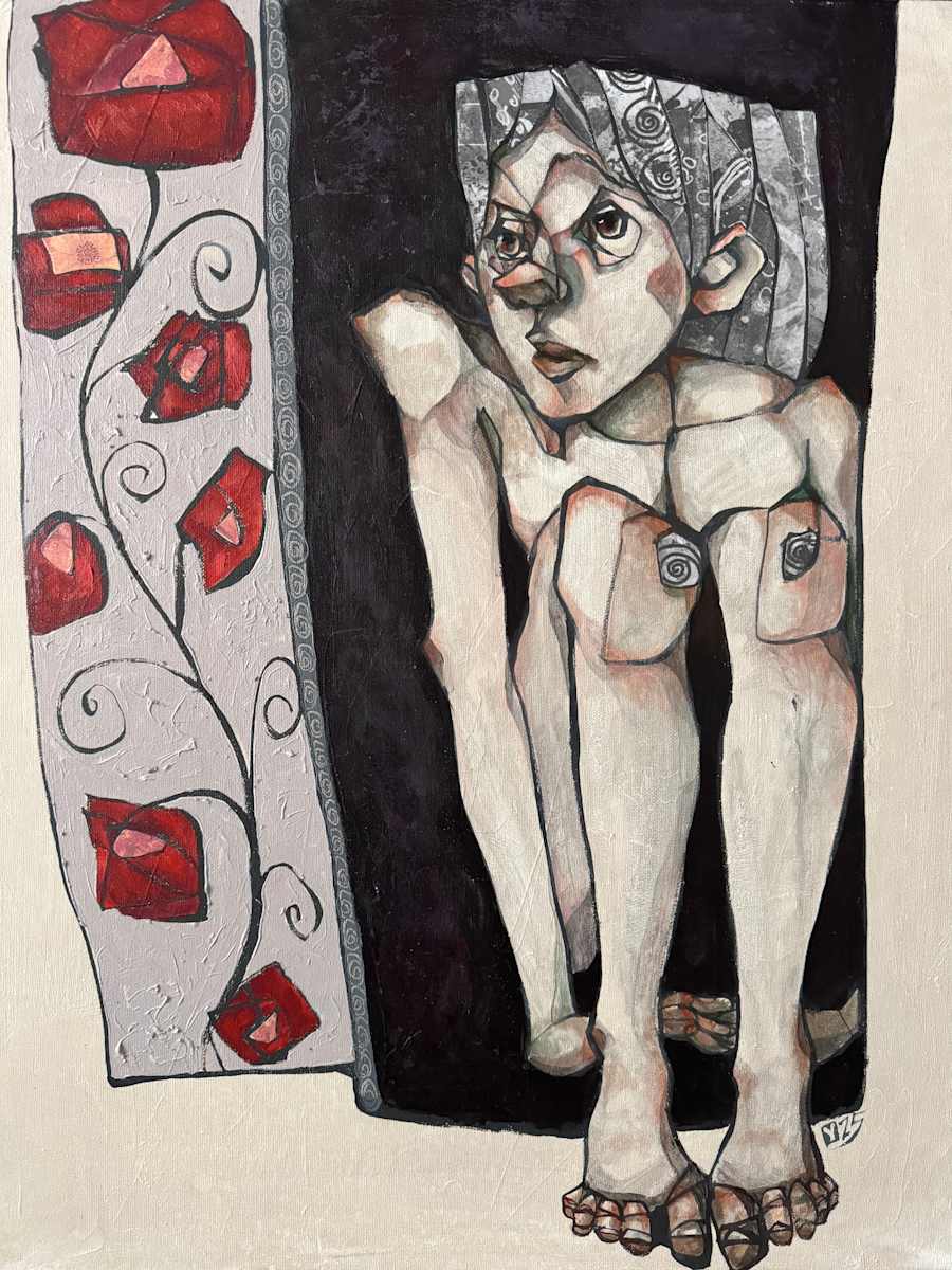 Flower and Girl by Young Kim, Image 4.