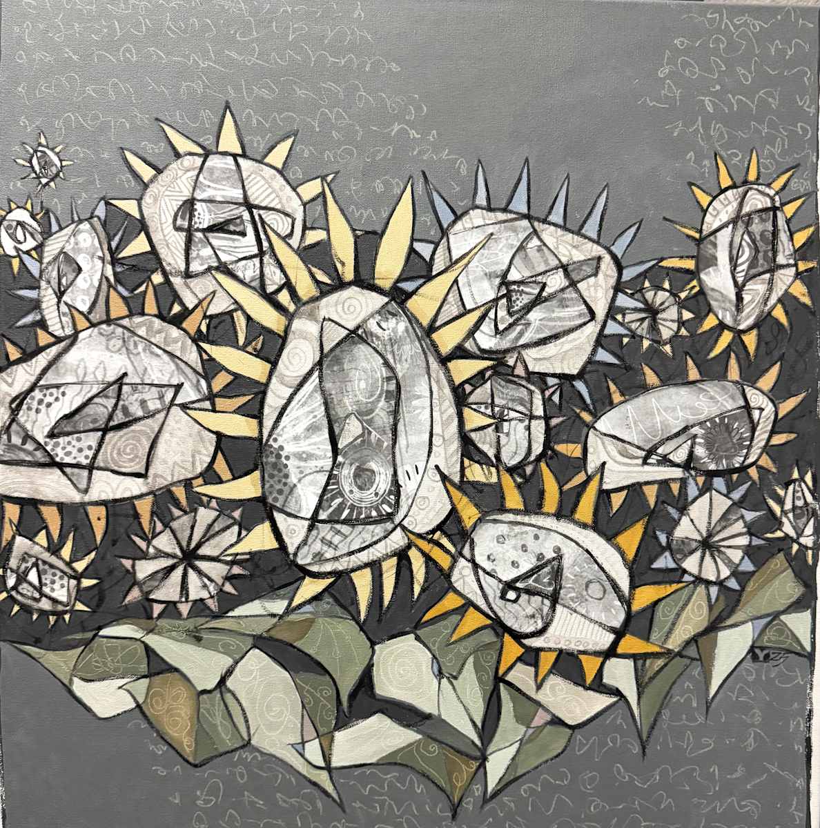 Sunflowers by Young Kim 
