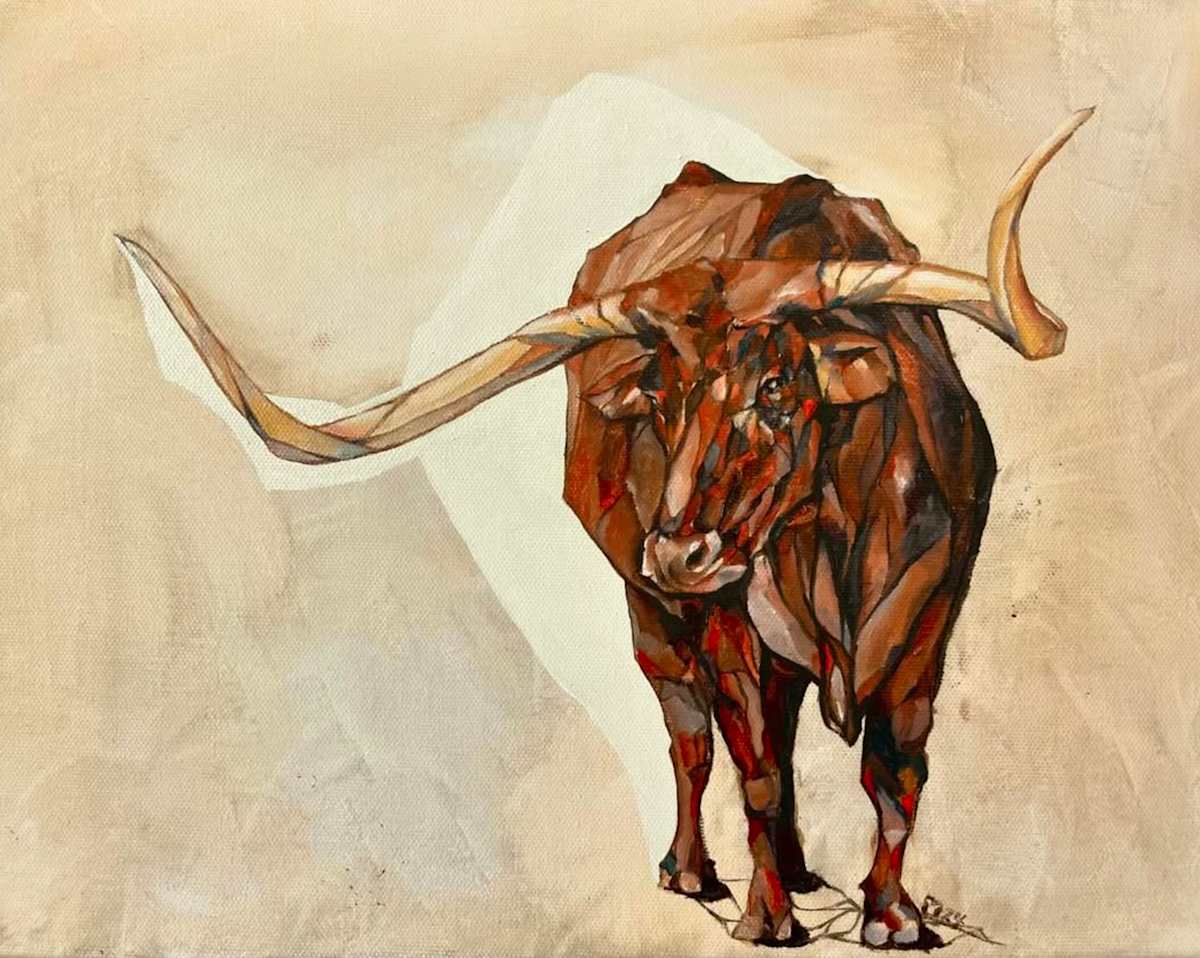 Long horn by Young Kim, Image 1.
