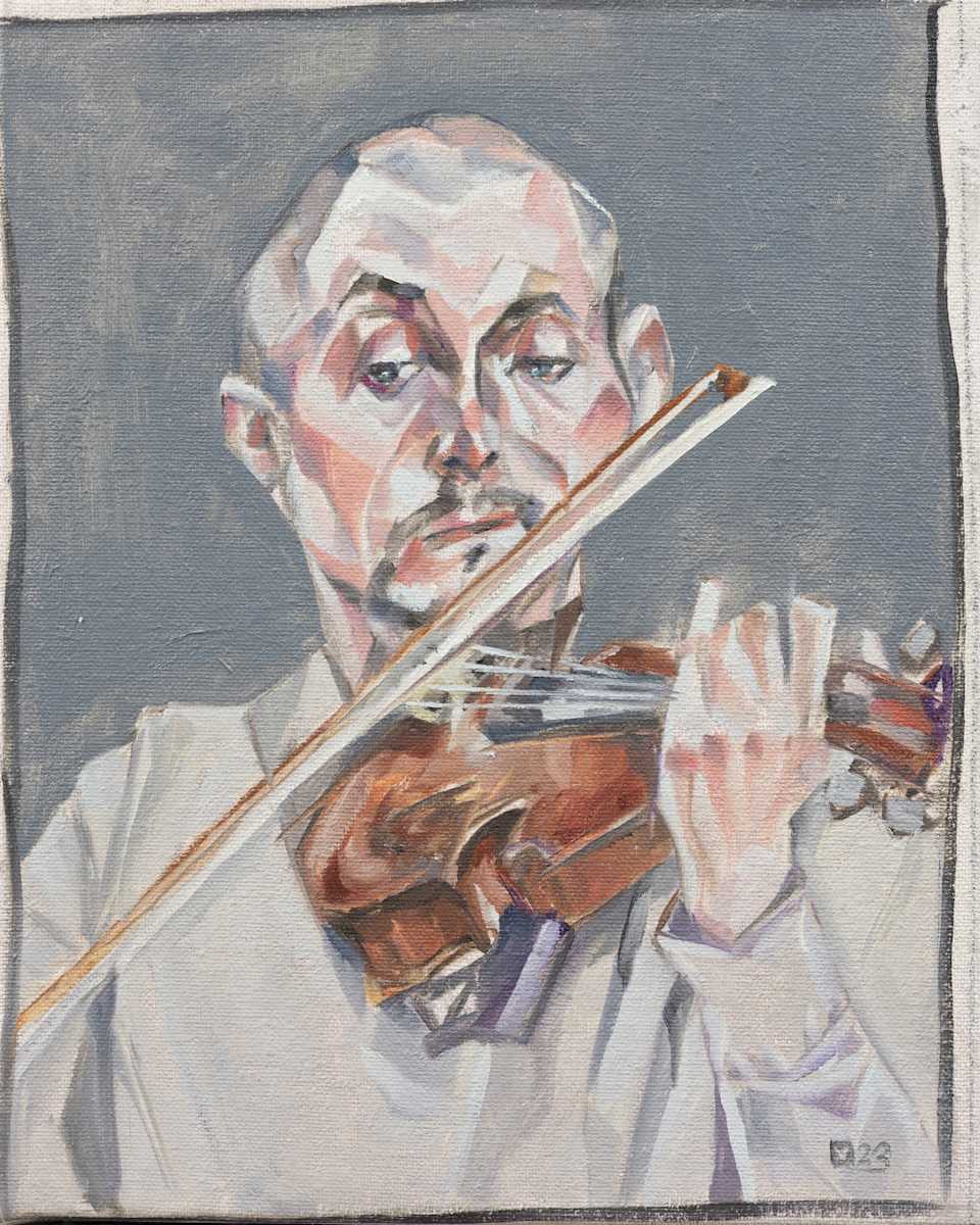 Violinist by Young Kim 