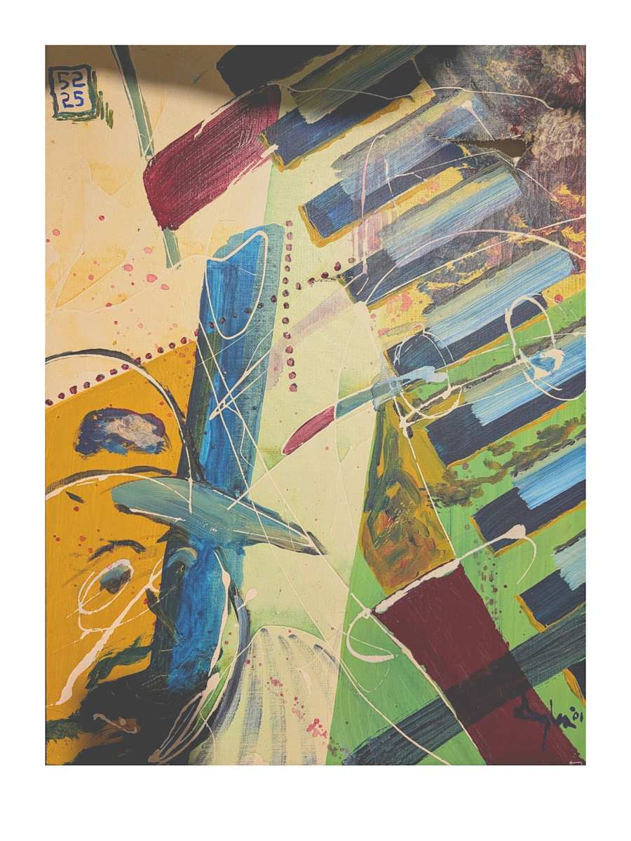 Artificial Intelligence No. 25 or Fifty-Two by Douglas Black, Image 1.