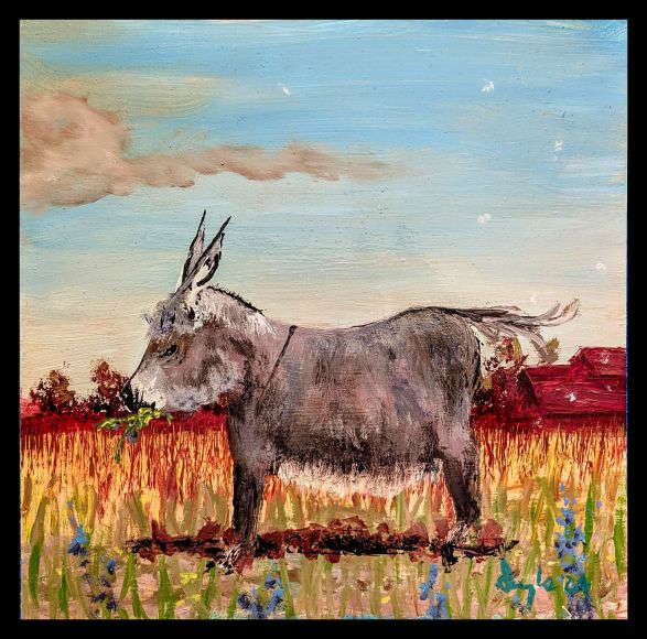 Henry Donkey by Douglas Black  Image: From The Peaceable Coexistence Series