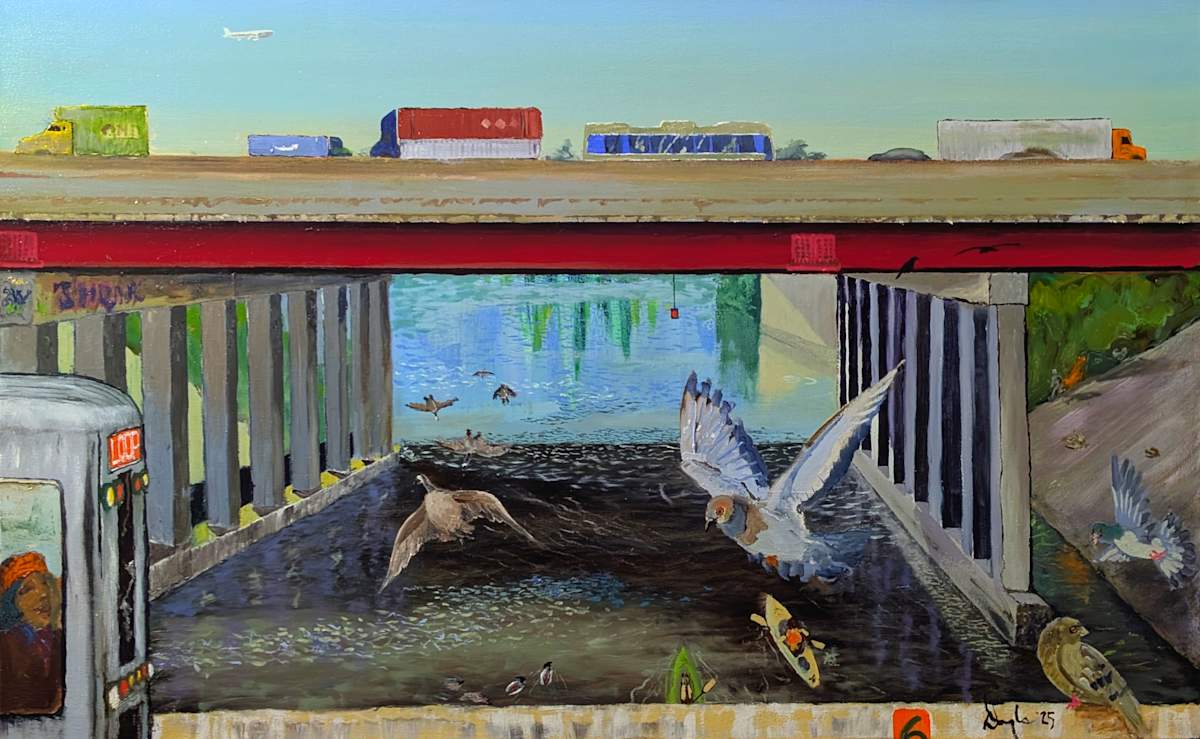 Bubbly Creek by Douglas Black  Image: Bubbly Creek