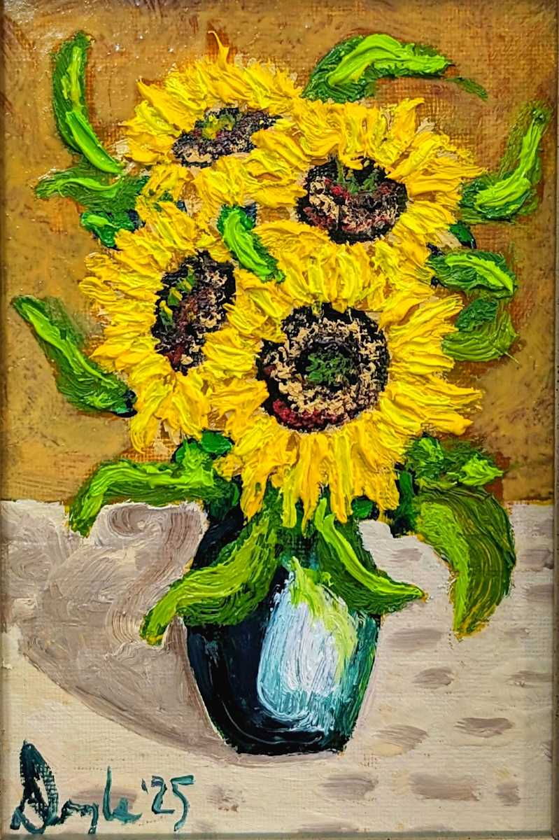 Sunflowers No. 4 by Douglas Black  Image: From The Dozen Sunflowers Series