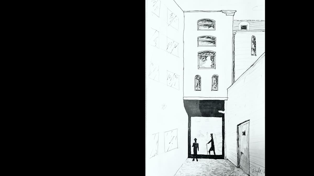 Emily at Day Room Window concept by Douglas Black, Image 1.