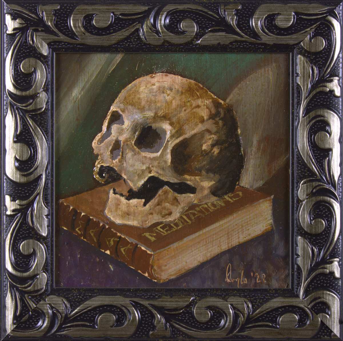 Memento Mori, Vanitas No. 2 by Douglas Black  Image: Framed Vanitas No. 2