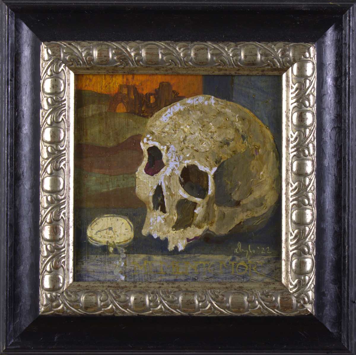 Vanitas No. 3, Memento Mori by Douglas Black  Image: Framed Vanitas No. 3