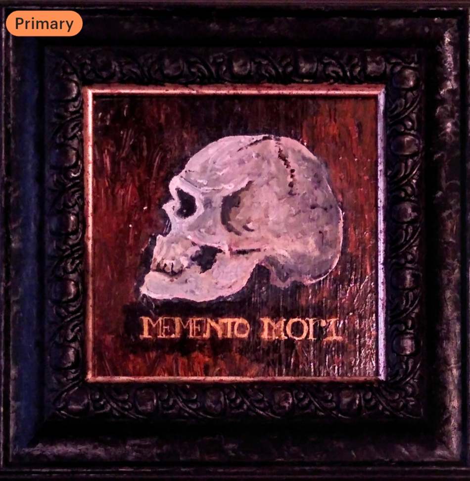 Vanitas No. 5, Memento Mori by Douglas Black  Image: Framed Vanitas No. 5