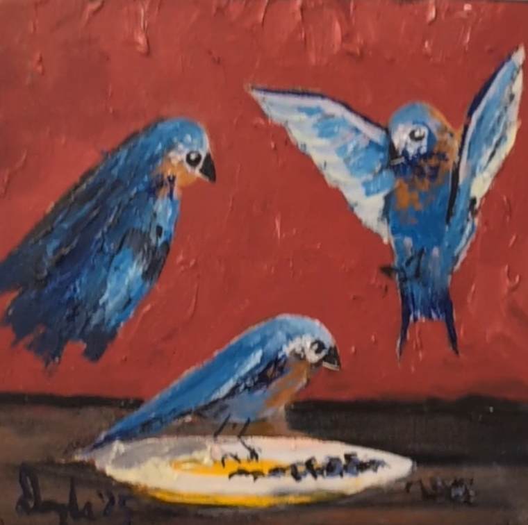 Three's A Crowd, Kid by Douglas Black  Image: Three's A Crowd, Kid