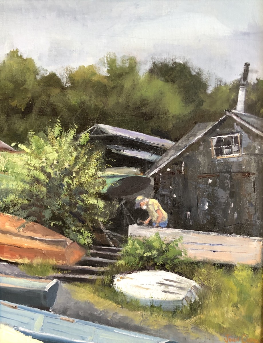Boat Builder by John Casey 