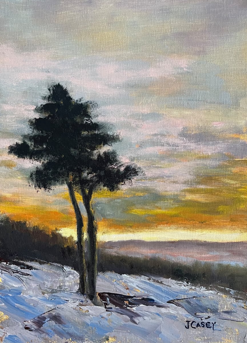 Winter Solitude by John Casey 